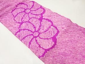 アンティーク　本総絞り捻花模様名古屋帯（着用可）